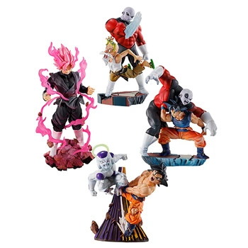 

Original Megahouse Dragon Ball Super Log Box Goku Jiren Rose Black goku Freeza Action Figure Figurals Model Dolls Brinquedos