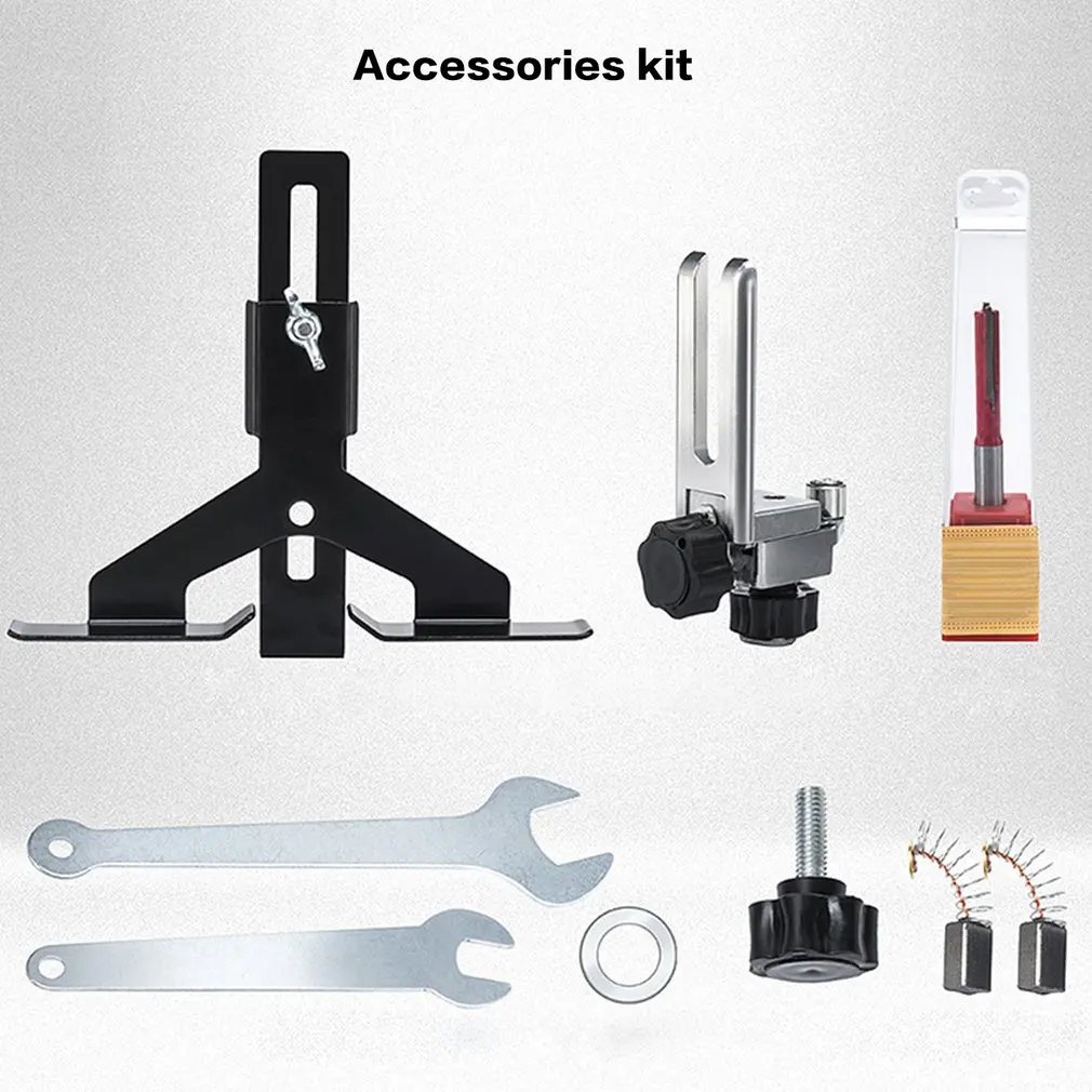 Multi-Function Woodworking Electric Trimmer Cutter Wood Milling Engraving Slotting Trimming Machine Router