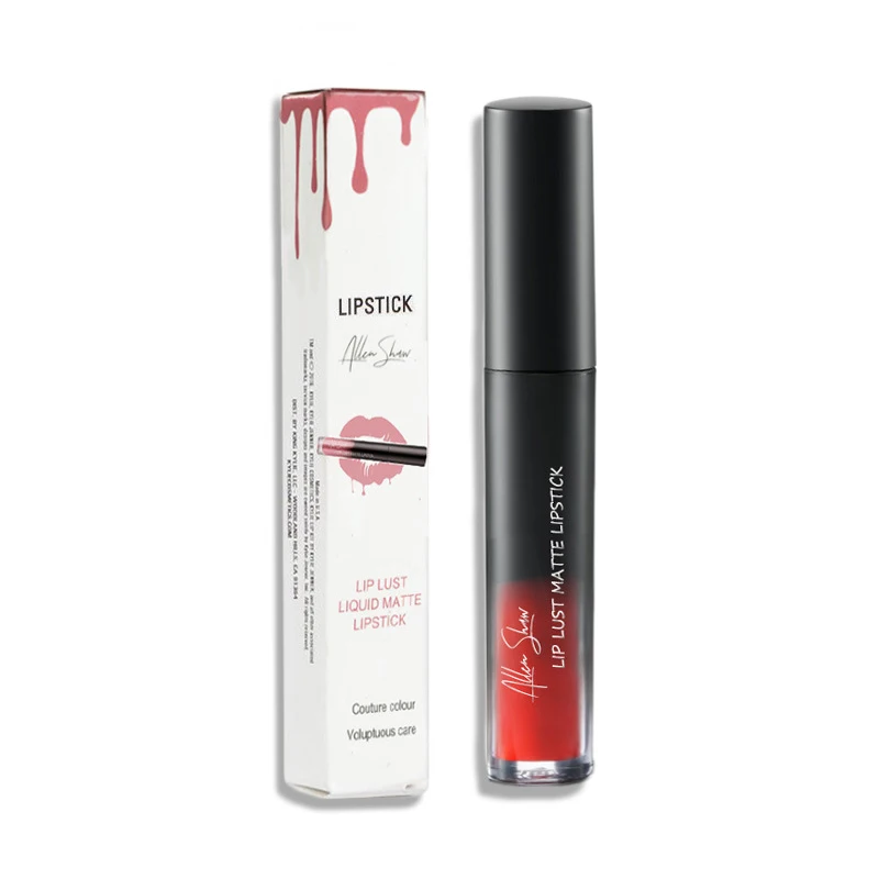 Allenshaw Matte Lip Gloss 12 Colors Nude Waterproof Liquid Lipstick Long Lasting Lip Makeup Red Wine Moisturizer Smooth Lip Blam Allenshaw Matte Lip Gloss 12 Colors Nude Waterproof Liquid Lipstick Long Lasting Lip Makeup Red Wine Moisturizer Smooth Lip Blam