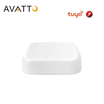 

AVATTO Tuya ZigBee 3.0 Smart Gateway Hub , Smart Life APP Remote Wireless Smart Home Bridge Voice Works with Alexa, Google Home