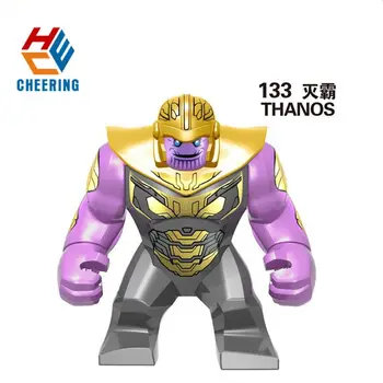 

Single Sale Super Heroes Building Blocks Bricks The Avengers 4 The Endgame Thanos Collection Figures For Children Toys EG133