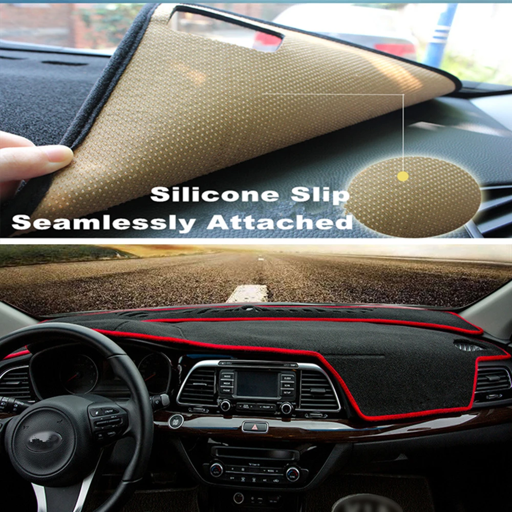 

SJ Luxurious Soft Custom Fit Anti-Slip Car Inner Auto Dashboard Cover Pad Sun Shade Dash Board Mat For HYUNDAI I30 2010 11-2017