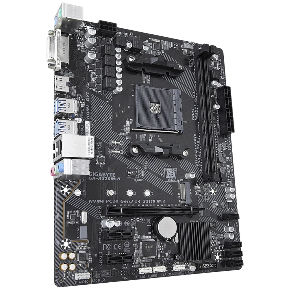 Материнская плата Gigabyte GA-A320M-H