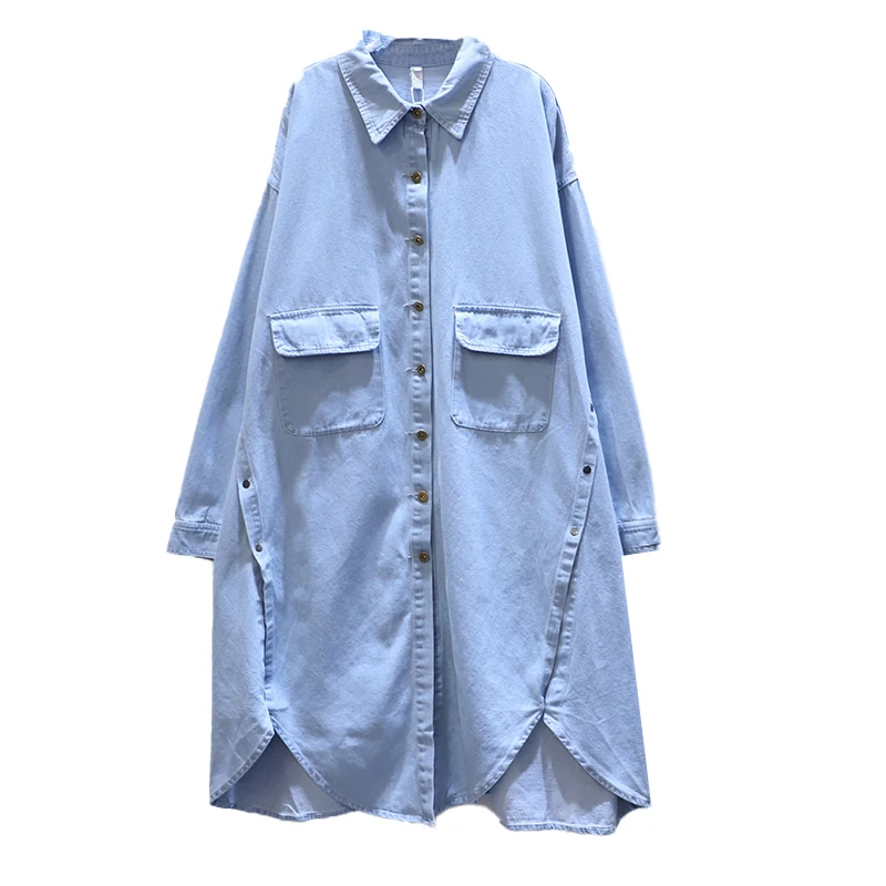 XITAO Casual Split Side Blouse Women 2020 Autumn