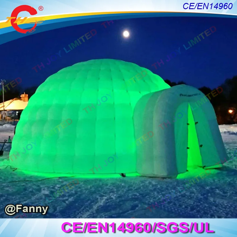 

6m/8m/10m led lighting giant inflatable dome tent large inflatable igloo tent party tents for events,inflatable sphere dome tent