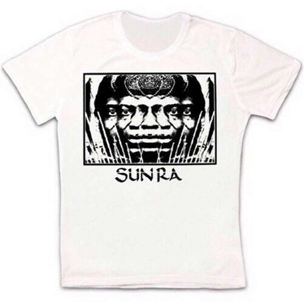 Sun Ra Free Jazz Space Music Retro Vintage Hipster Unisex T Shirt 2206 High Quality Tee | Мужская одежда