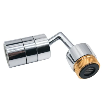 

Universal Splash Filter Faucet 720° Rotatable Faucet Head Big Angle Swivel Bubbler Mounted Kitchen Faucet Head Part Rotatable B