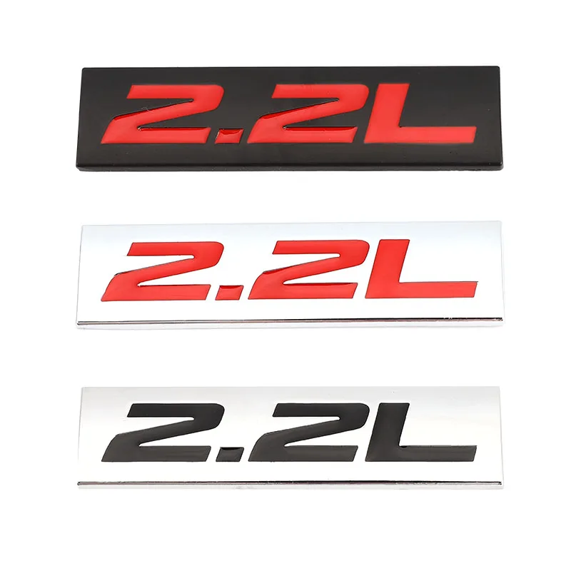 Polished Metal Grille Emblem Badge – Red 'DOHC' Lettering (75mm X 20mm) 5 thumbnail image