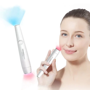 

Double-head Photon Therapy Beauty Pen for Face Skin Care Blue Light Anti Acne And Scars Red Light Whitening Beauty Machine