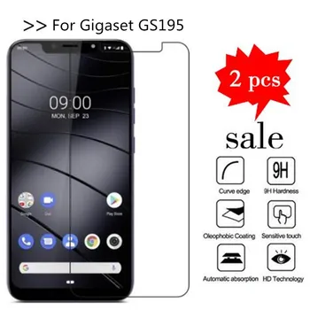 Перейти на Алиэкспресс и купить 2PcsTempered стекло для Gigaset GS195 протектор экрана 9H Премиум Защитная пленка для телефона чехол для Gigaset GS195 закаленное стекло