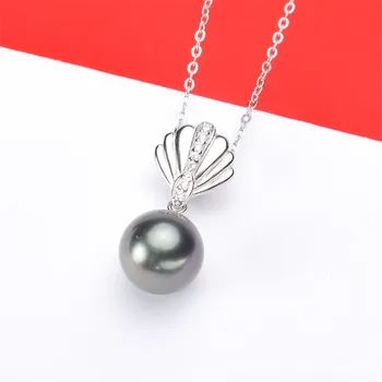 

Real Solid 925 Sterling Silver Connector Oysters Pearl Bead Caps Diy Jewelry Accessories