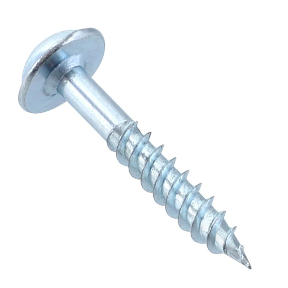 

100pcs M4-25 High Strength Oblique Hole Self-tapping Screws for Pocket Hole Jig Sheet Metal Screws For Energy Machinery Chemical