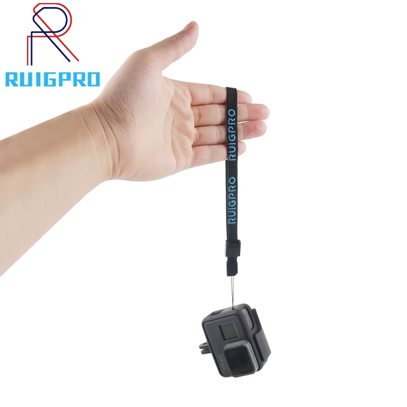 Регулируемый ручной ремешок Ruigpro прочный нейлоновый пластиковый подходит для GoPro