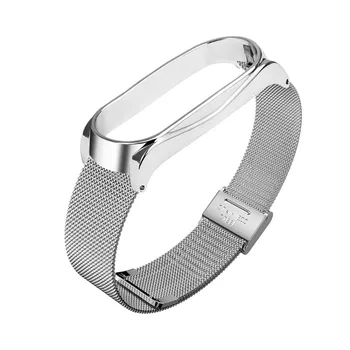 

Wrist Strap Stainless Steel Bracelet Belt Wristband Loop for Xiaomi Mi Band 3 KQS8