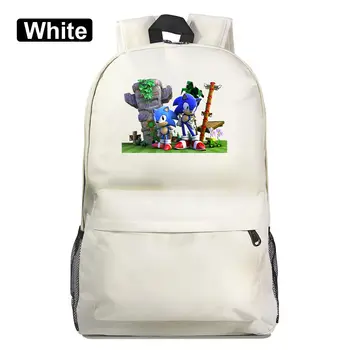 

Mario Sonic Boom Hedgehogs Backpack School Bags for Boys and Girls Teenagers School Bagpack Satchel Travel Bags