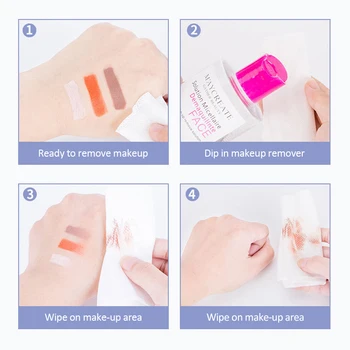 

Disposable non-woven cotton soft makeup paper High-temperature sterilization cleaning paper towel Natural non-added pure wipes