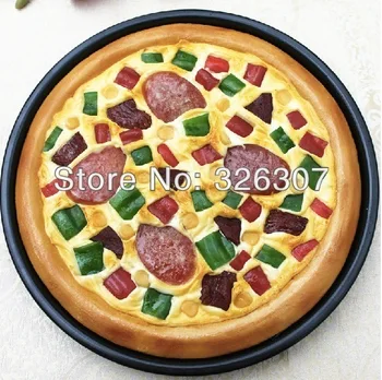 

Pudding-pipe pizza food model simulation model of fake food dish sausage pizza vegetable
