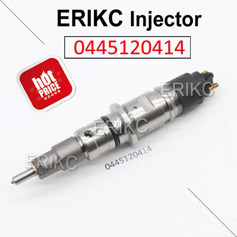 

ERIKC 0445120414 Oil Seal Fuel Injection Assy Manufacturer 0 445 120 414 New Fuel Injector Assembly For Bosch CUMMINS 5256034