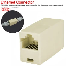 5 шт. 8P8C RJ45 CAT Удлинитель сетевой Ethernet Lan кабель Столярный соединитель