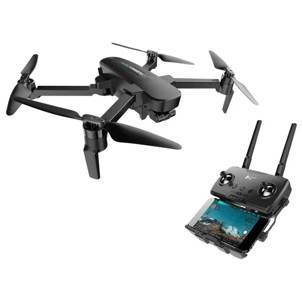 Hubsan ZINO PRO gps 5G Wi-Fi 4 км с видом от первого лица в формате 4K UHD, Камера 3-осевому гидростабилизатору Сфера панорамы RC Дрон Квадрокоптер RTF - Цвет: U.S.