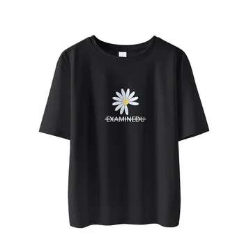 

2020 women's t-shirt t-shirt printed with letter T-shirt Casual Short Sleeve Cotton Top summer women tshirt