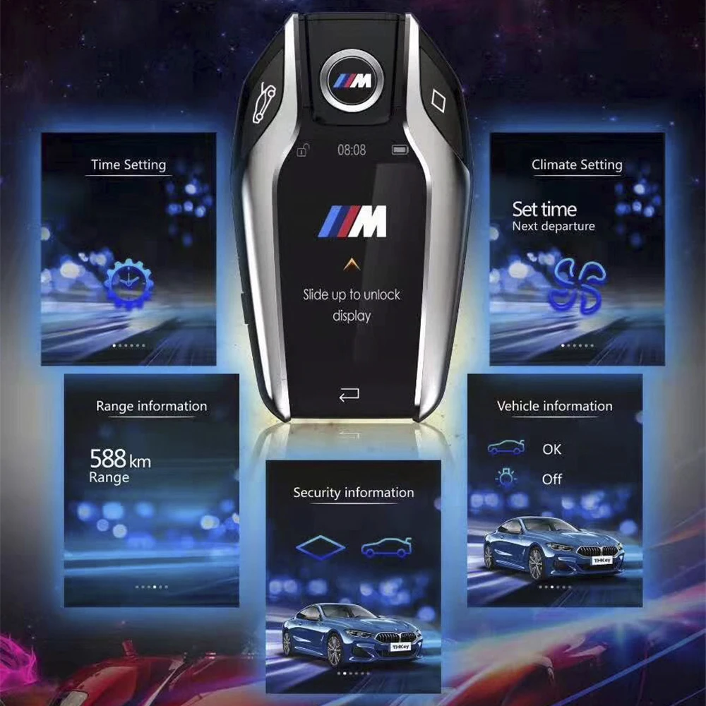 Модифицированный смарт пульт дистанционного управления OkeyTech с ЖК дисплеем для