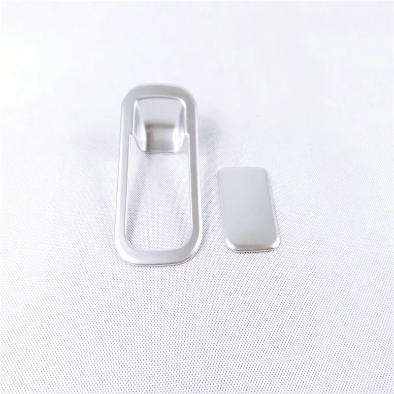 2 шт. АБС-пластик матовый автомобильный бардачок с ручкой, накладка на чашу, наклейки для автомобиля, аксессуары для стайлинга VW Touran