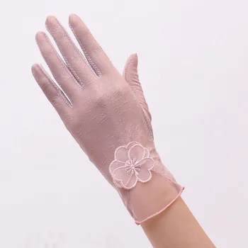 

Women's Summer UV-Proof Driving Gloves Gloves Lace Lady Resistant Driving Gloves & Mittens warm Breathable soft men's glove