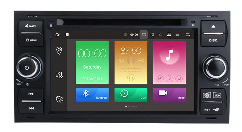 Cheap Android 9.0 Octa Core Car DVD Player For FORD S-Max Kuga Fusion Transit Fiesta Focus II GPS WIFI Navigation Radi WIFI Stereo 9