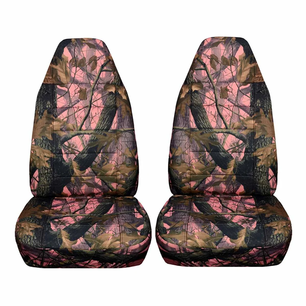 Type A 2seat Комплект из 3 предметов, чехол для сиденья для автомобиля, набор для охоты, камуфляжная ткань, защита для передней части, защита для задней части, подходит для джипа, пикапа, грузовика, внедорожника - Название цвета: Type A 2seat