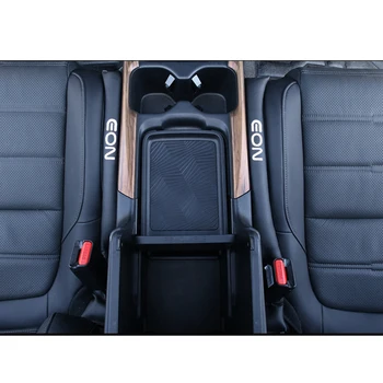 

2Pcs Pu Leather Fillers Spacer Filler Slot Plug Car Seat Gap Pad For Hyundai Eon