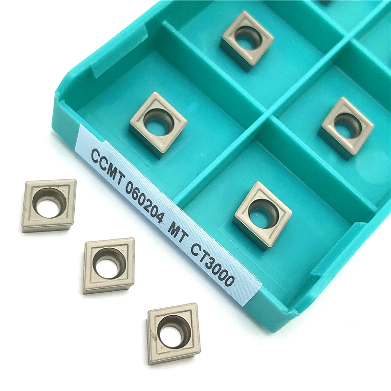 Ccmt060204 Mt Ct3000 Cermet Insert Internal Turning Cnc Turning Insert Uality Turning Insert