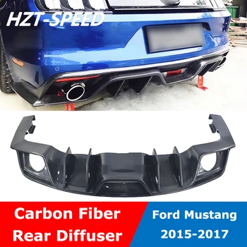 

Mustang AC Type Rear Bumper Diffuser Lip Spoiler For Ford Mustang 2015-2017