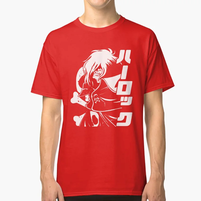 Harlock 04 T Shirt Harlock Herlock Space Pirate Arcadia Captain Galaxy Express Manga