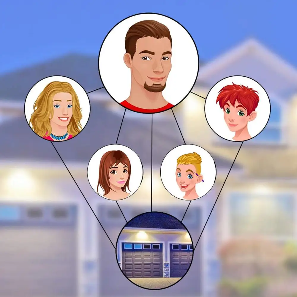 SUPLO Smart Wi-Fi Garage Door Opener, Wireless Remote Smartphone APP Control, Compatible with Alexa, Google Assistant and IFTTT