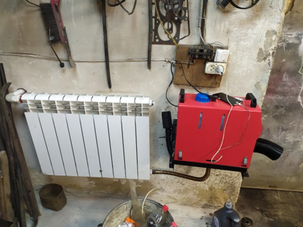 Все в одном воздушном дизельном нагревателе 1KW-8KW Регулируемый 12 в одно отверстие автомобильный нагреватель для грузовиков моторных домов лодок Автобус+ ЖК-ключ переключатель+ пульт дистанционного управления