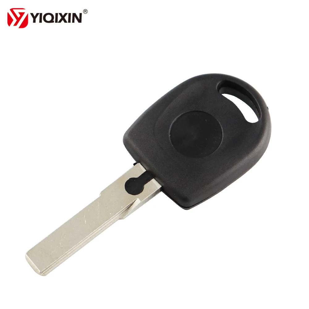 

YIQIXIN чехол для ключа транспондера без фотоэлементов для VW Volkswagen Passat B5 Golf Beetle Jetta удаленный Автомобильный ключ HU66 Blade Uncut