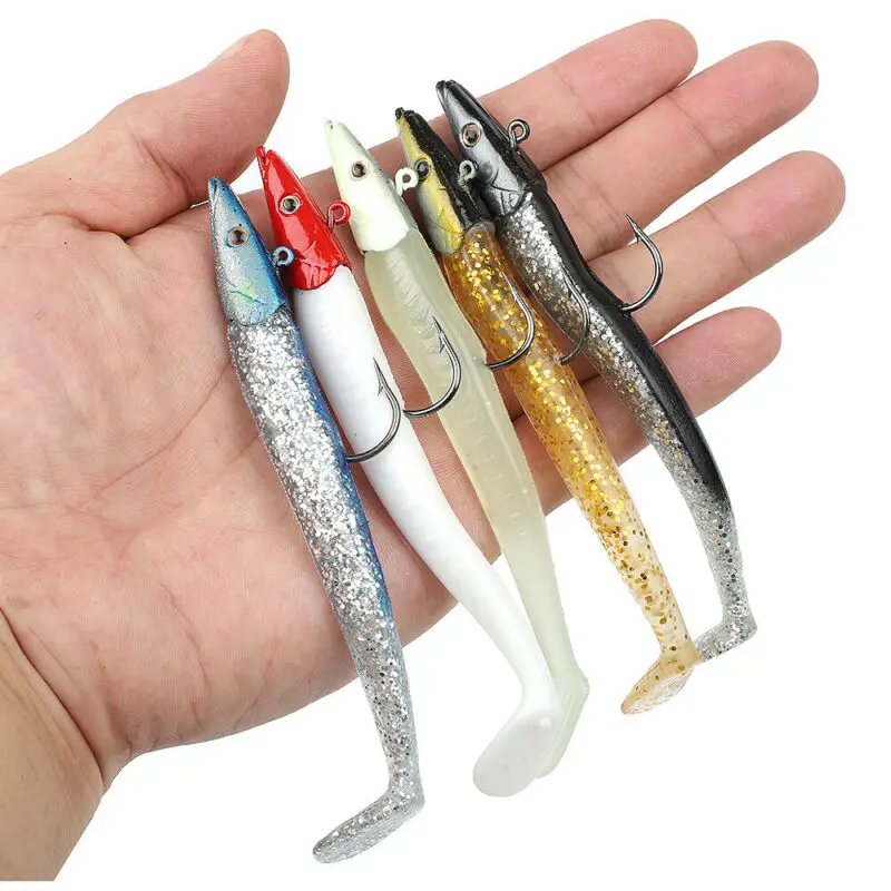 

1 Set Bass Fishing Lures Practical Pollock Sea Tackle Outdoor Accessories Rings Box 35pcs