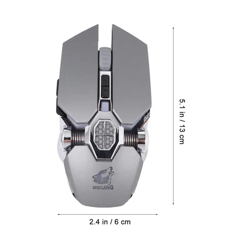 Беспроводная оптическая эргономичная мышь 2400DPI USB 2 0 4 ГГц|Мыши| |