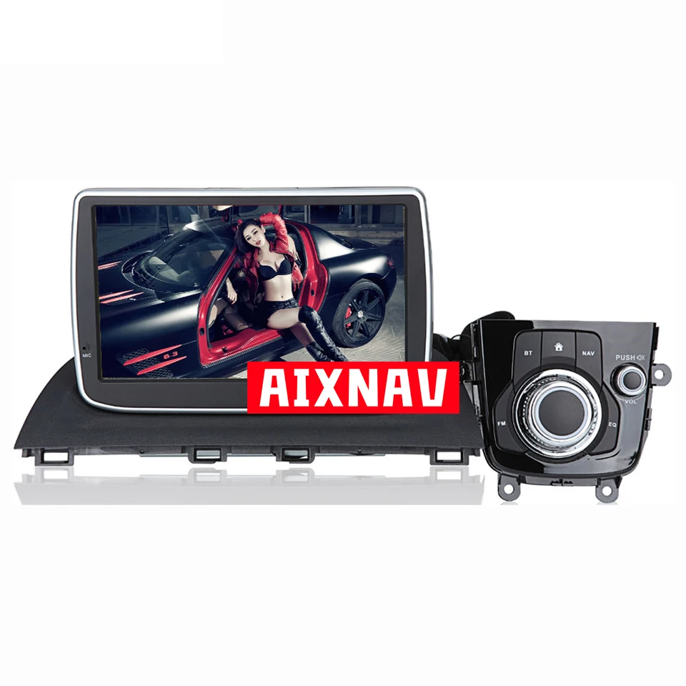 Best Car Multimedia Player Quad Core Andriod Touch Screen 1 Din Auto Radio for Mazda 3 Axela 2013+ Navigator System Bluetooth Phone