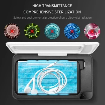 

5V UV Sterilizer Box Multi-function Mobile Phone Jewelry Cleaning Ultraviolet Disinfection Machine Mask Sterilization Box