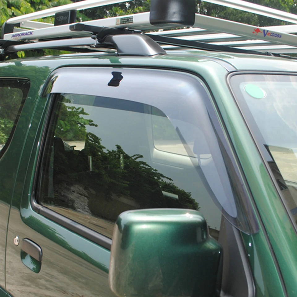 Rain shield Windows visor Side wind window deflectors visor Windshield on the Windows Accessories For Suzuki Jimny 2005-2020