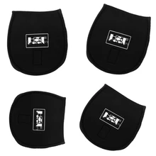 4x Неопреновая Рыболовная катушка сумка Противоударный спиннинговая катушка крышка колеса чехол легко открыть или закрыть M XL