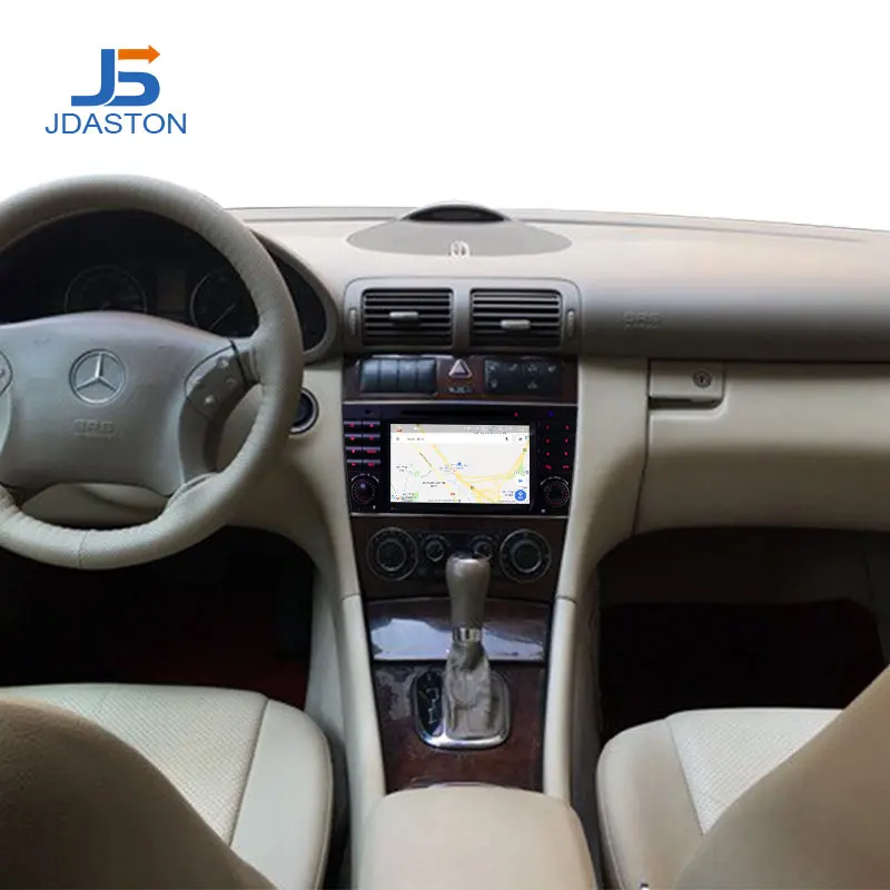 JDASTON Android 10 автомобильный DVD плеер для Mercedes Benz Sprinter W203 A180 Viano Vito A class GPS стерео 2 Din