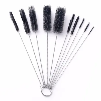 

Professional Car And Motorcycle Carburetor Needle Cleaning Brush & Cleaning Kit Nylon Metal Cleaning Brush Tool