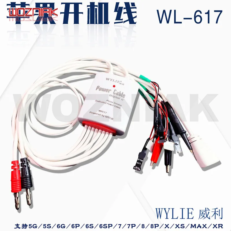 WOZNIAK power-on провод для IPHONE 5/5s/6/6 P/6 S/6SP/7G/7 P/8G/8 P/X/XR/XS/XSMAX линия тестирования интерфейса обслуживания