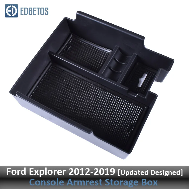 Подлокотник вторичный бардачок для Ford Explorer 2012 2013- центральная консоль Органайзер лоток-проводник укладка Tidying аксессуары