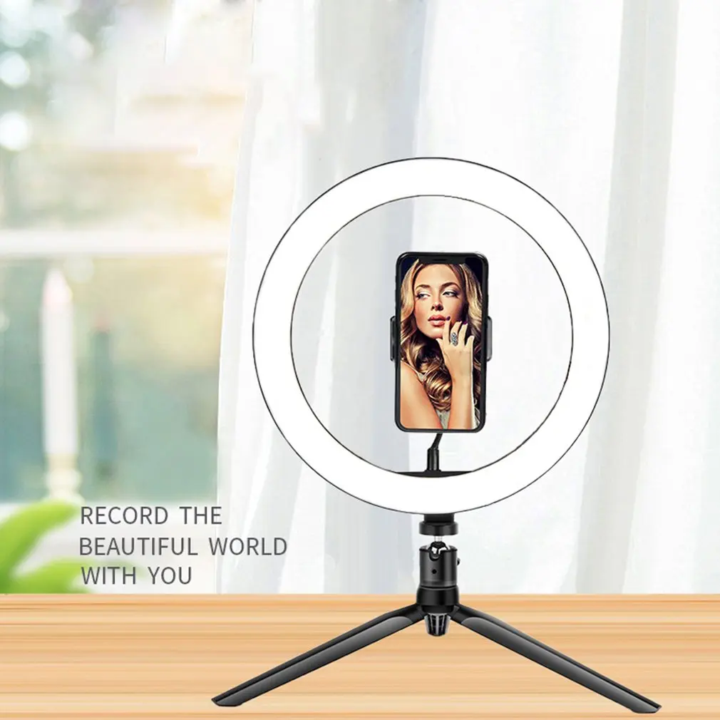 Ring Fill Light Live Fill Light Led Ring Light 6 Inch 10 Inch Anchor Beauty Light Tripod Live Light USB light for mobile phone