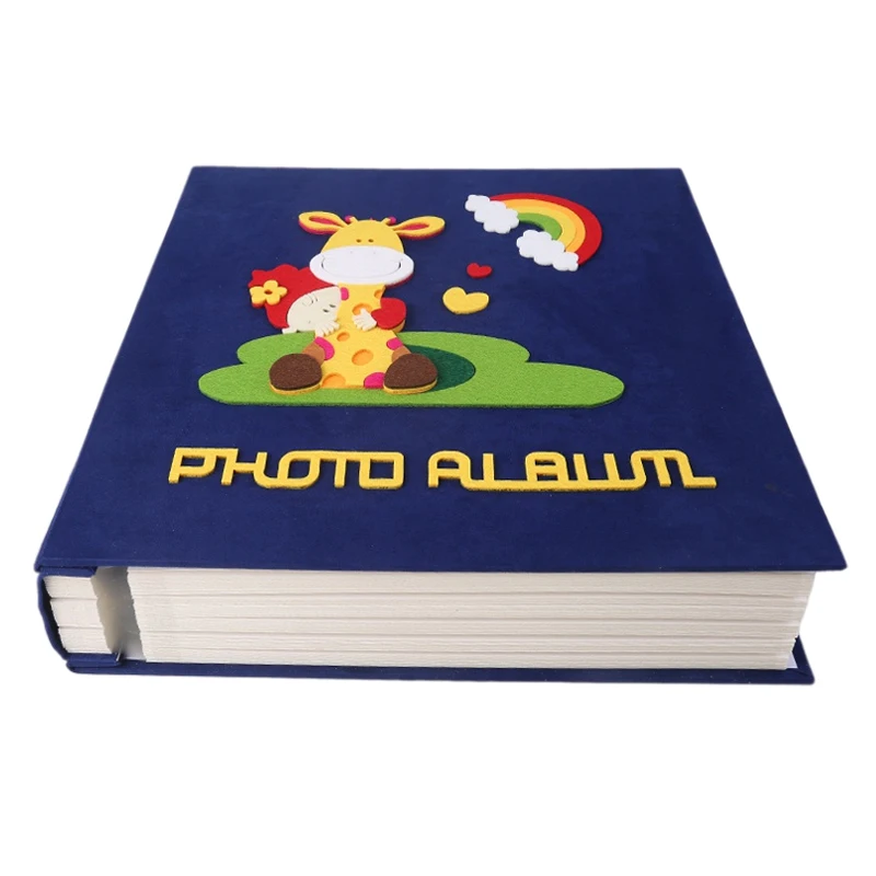 Cartoon Large-capacity Self-adhesive Kids Photo Album scrapbook