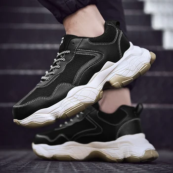 

BIGFIRSE Men Fashion Shoes Footwear Solf Brand Man Walking Sneakers Casual Leisure Shoes Zapatillas Hombre 2020 Men Casual Shoes